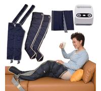 Massaggiatore elettrico a compressione ad aria, 6 cavità, strumento per rilassare tutto il corpo, braccia, gambe, allevia il dolore alle gambe con drenaggio linfatico, migliora la circolazione, per