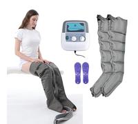 Massaggiatore elettrico a compressione ad aria a 6 cavità, strumento per rilassare tutto il corpo, vita, braccio, gamba, per massaggi completi, pressoterapia, drenaggio linfatico