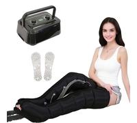 Massaggiatore elettrico a compressione ad aria per drenaggio linfatico, strumento di massaggio completo per gambe, braccia e vita, dispositivo di rilassamento a 6 cavità