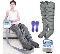 Massaggiatore elettrico a compressione ad aria per polpacci, braccia, vita, caviglie, drenaggio linfatico e migliora la circolazione, sollievo dal dolore e terapia di rilassamento