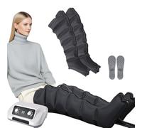 Massaggiatore elettrico a compressione ad aria per tutto il corpo e drenaggio linfatico, sollievo dal dolore e rilassamento della circolazione in piedi, polpacci e cosce