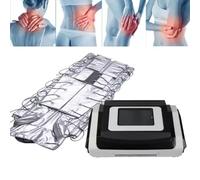 Massaggiatore elettrico a compressione d'aria for la circolazione, braccia, gambe, vita, piedi, caviglie, polpacci, macchina for massaggio, sollievo dal dolore(Black)