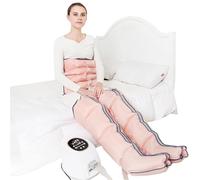 Massaggiatore Elettrico A Compressione D'aria Gambe, Dispositivo For Massaggio Ad Onde D'aria For Braccia E Gambe Pressoterapia, Massaggio Con Drenaggio Linfatico(2legs+waist)