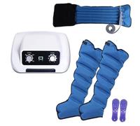 Massaggiatore elettrico a compressione d'aria | Massaggiatore per drenaggio linfatico a 6 cavità, macchina per compressione gambe/braccia/vita, massaggiatore per tutto il corpo, pressoterapi