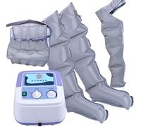 Massaggiatore Elettrico A Compressione d'Aria, Massaggiatore Pneumatico per Gambe Massaggio con Dispositivo A Onde d'Aria, Aiuta Ad Alleviare Il Dolore E Il Rilassamento del Linfedema, A