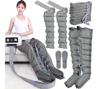 Massaggiatore elettrico a compressione d'aria per gambe a 8 cavità, sistema di recupero, stivali a compressione, massaggiatori per gambe per dolore e circolazione, macchina per massaggio ril