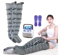 Massaggiatore elettrico a compressione d'aria per gambe a 8 cavità, sistema di recupero, stivali a compressione per dolore e circolazione, macchina per massaggio rilassante a pressione di pi