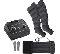 Massaggiatore elettrico a compressione d'aria per gambe, sistema di recupero per massaggiatore per gambe, favorisce la circolazione sanguigna e il drenaggio linfatico, rilassa e allevia il d