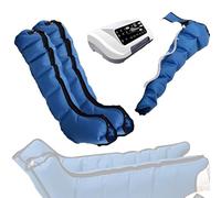 Massaggiatore Elettrico A Compressione D'Aria Per Le Gambe - 6 Camere D'aria Pressoterapia Linfodrenaggio, Allevia I Dolori Alle Gambe Con Migliora La Circolazione,Con Telecomando