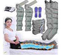 Massaggiatore Elettrico a Compressione d'Aria, Pressoterapia Per Casa, Pressoterapia Linfodrenaggio per Vita Braccia Gambe Caviglie, Dolori Muscolari e Edema, Relax del Linfedema