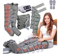 Massaggiatore elettrico a compressione d'aria, strumento di rilassamento completo per vita, braccia e gambe, pressoterapia per drenaggio linfatico