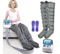 Massaggiatore elettrico a compressione d'aria, strumento per rilassamento completo del corpo per vita, braccia e gambe, con pressoterapia per drenaggio linfatico