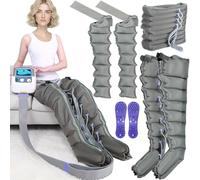 Massaggiatore elettrico a compressione d'aria, strumento per rilassamento completo del corpo per vita, braccia e gambe, con pressoterapia per drenaggio linfatico