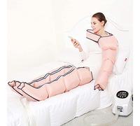 Massaggiatore elettrico a compressione d'aria Widppsopt per gambe, braccia, vita, pressoterapia e massaggio linfodrenante con 3 modalità di massaggio per casa, ufficio e viaggio