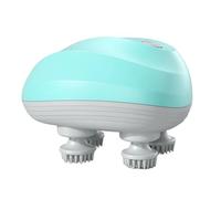 Massaggiatore Elettrico Cuoio Capelluto,Massaggiatore Ricaricabile | Strumento Manuale Portatile per Pulizia Scrub Relax Antistress Papà Donne Mamme Uomini