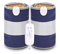 Massaggiatore Elettrico del Braccio, 2 Grandi Motori e 3 modalità di Massaggio Vibratorio, può Essere Utilizzato su Braccia e Gambe, Impacco Caldo