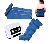 Massaggiatore Elettrico For Gambe A Compressione D'aria, Stivali Da Recupero Con Pompa A Compressione, Massaggiatore For Braccia E Piedi, Favorisce La Circolazione Sanguigna(2 leg+2arm+1waist)