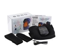 Massaggiatore elettrico for gomito, spalla, ginocchio, terapia con luce rossa, riscaldamento, massaggio vibrazione, ginocchiera for alleviare il dolore articolare dell'artrite Sicuro da usare