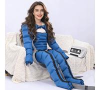 Massaggiatore Elettrico Gambe Compressione Aria Linfodrenaggio - per Gambe Gonfie Pesanti Circolazione Sanguigna Dolore Linfedema Lipedema Ritenzione Idrica