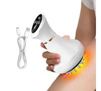 Massaggiatore Elettrico | Massaggiatore Manuale Senza Fili con Funzione Riscaldamento - Strumento per Massaggio alle Spalle,per il Relax di Schiena Collo Spalle Braccia Gambe e Addominale per Uomini e