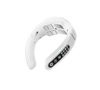 Massaggiatore elettrico per collo a 8 teste 6 modalità 15 marce, massaggiatore per collo con vibrazione ricaricabile USB