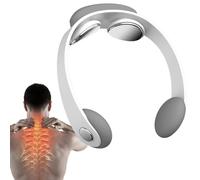 Massaggiatore elettrico per collo, massaggio elettrico per collo,Massaggio cervicale senza fili | Massaggio collo intelligente ricaricabile in 5 modalità, design a forma di U per rilassare co