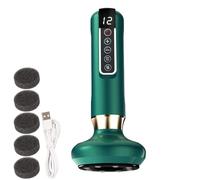 Massaggiatore elettrico per coppettazione - strumento per terapia sottovuoto Sha, controllo della temperatura, macchina professionale per terapia sottovuoto per massaggio del corpo, addome, braccia