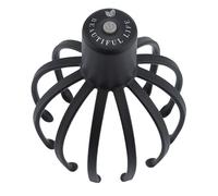 Massaggiatore elettrico per cuoio capelluto a polpo, massaggiatore per la testa a 360 gradi con 3 modalità, senza fili, portatile, per rilassare lo stress, massaggiatore portatile per cuoio capelluto