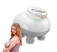 Massaggiatore elettrico per cuoio capelluto, massaggiatore elettrico per la crescita dei capelli, massaggiatore portatile per la testa ricaricabile, per rilassarsi, impermeabile, con 8 artigli