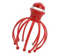 Massaggiatore elettrico per cuoio capelluto - Massaggiatore per cuoio | capelluto Octopus | Massaggiatore per testa vibrante a 12 artigli | dallo stress grattatesta per la crescita dei cap