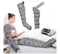 Massaggiatore elettrico per drenaggio linfatico, fasce per gambe e braccia per la circolazione, terapia compressiva per piedi, polpacci, caviglie, 1 gamba e 1 braccio inclusi