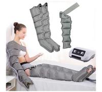 Massaggiatore elettrico per drenaggio linfatico, fasce per gambe e braccia per la circolazione, terapia compressiva per piedi, polpacci, caviglie, 1 gamba e 1 braccio inclusi