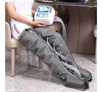 Massaggiatore Elettrico per Gambe a Compressione ad Aria, Stivali Pressoterapia Apparecchio per Massaggio Aiuta Ad Alleviare Il Dolore e Il Relax del Linfedema, Versione Traspirante