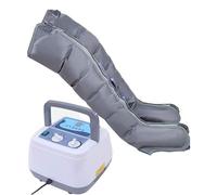 Massaggiatore elettrico per gambe a compressione d'aria a 6 cavità per drenaggio linfatico, massaggiatore per drenaggio linfatico, dispositivo a onde d'aria per massaggio e compressione, cir