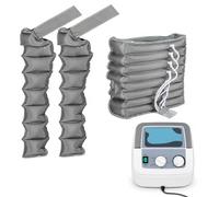 Massaggiatore elettrico per gambe a compressione d'aria a 8 camere con | Compressione sequenziale con timer da 1 a 30 minuti e funzionamento silenzioso per gambe, polpacci, cosce, piedi