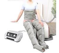 Massaggiatore elettrico per gambe a compressione d'aria Widppsopt per piedi a 6 cavità, migliora la circolazione sanguigna, la circolazione elettrica migliora il dolore in tutto il corpo, vi