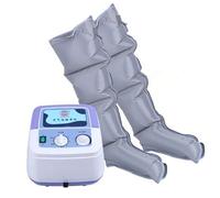 Massaggiatore elettrico per gambe a compressione, dispositivo pneumatico per alleviare e rilassare il linfedema, aiuta ad alleviare il dolore e promuovere il comfort