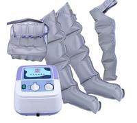 Massaggiatore elettrico per gambe a compressione, dispositivo pneumatico per alleviare e rilassare il linfedema, aiuta ad alleviare il dolore e promuovere il comfort