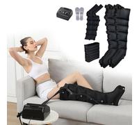 Massaggiatore Elettrico Per Gambe a Pressione D'Aria, 6 Camere Elettrico Pressoterapia Linfodrenaggio Per Casa Massagg Per Circolazione Braccio Vita Gambe, Alleviare Il Dolore
