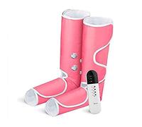 Massaggiatore elettrico per gambe con compressione dell'aria, stivali pressoterapia Massaggio circolatorio per piedi e polpacci per alleviare il dolore da affaticamento muscolare con controller por