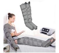 Massaggiatore elettrico per gambe e braccia, per drenaggio linfatico, fasce di compressione d'aria per la circolazione del piede e del corpo, stivali per pressoterapia, set 1 braccio + 1 gamba