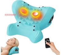 Massaggiatore elettrico per il collo 3 in 1 con calore, massaggiatore per il collo con telecomando, massaggiatore Shiatsu per il collo, dolore al collo, rilassamento muscolare, regalo per donne e