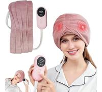 Massaggiatore Elettrico Per Il Cuoio Capelluto, Casco Massaggiatore Per La Testa, Con Riscaldamento, Massaggio A Impastamento E Compressione D'aria, Impacco Caldo A 42-50℃