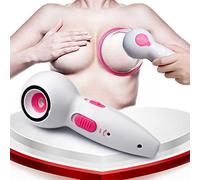 Massaggiatore elettrico per il seno, massaggiatore a doppia tazza per l'ingrandimento del capezzolo, per promuovere lo sviluppo del seno, dispositivo per la cura del seno a casa, prevenire il cedime