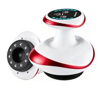 Massaggiatore elettrico per la cellulite, 4 in 1, massaggiatore elettrico a mano, con massaggio a vuoto, Gua Sha elettrico, calore e 9 livelli, massaggiatore a coppetta per una migliore circolazione