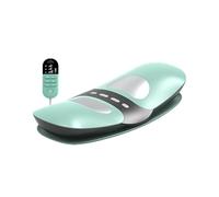 Massaggiatore elettrico per la schiena, 4 in 1, senza fili, con elettroterapia EMS, hot pack, vibrazione e trazione airbag, 3 livelli di regolazione lombare, massaggiatore di trazione per la casa