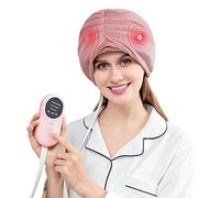 Massaggiatore elettrico per la testa con calore, impasto, compressione dell'aria, perfetto per emicranie, mal di testa da tensione e sonno profondo, un cappello per il massimo relax