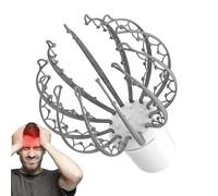 Massaggiatore elettrico per la testa - Massaggiatore per cuoio capelluto alimentato a batteria per alleviare lo stress, strumento vibrante per massaggio del cuoio capelluto con 84 contatti | Dispositi