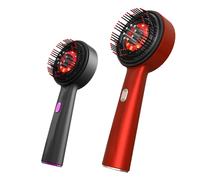 Massaggiatore elettrico per la testa pettine per la crescita dei capelli massaggiatore per il rilassamento del cuoio capelluto 630nm applicatore di olio a luce rossa spazzola per capelli Anti-caduta