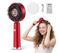 Massaggiatore elettrico per la testa, spazzola elettrica per il massaggio del cuoio capelluto con 3 modalità di massaggio, massaggiatore per capelli senza fili, per stimolare la crescita dei capelli
